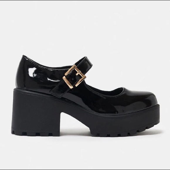 platform mary jane’s (patent leather, UK7/40) from koi footwear - Picture 1 of 5